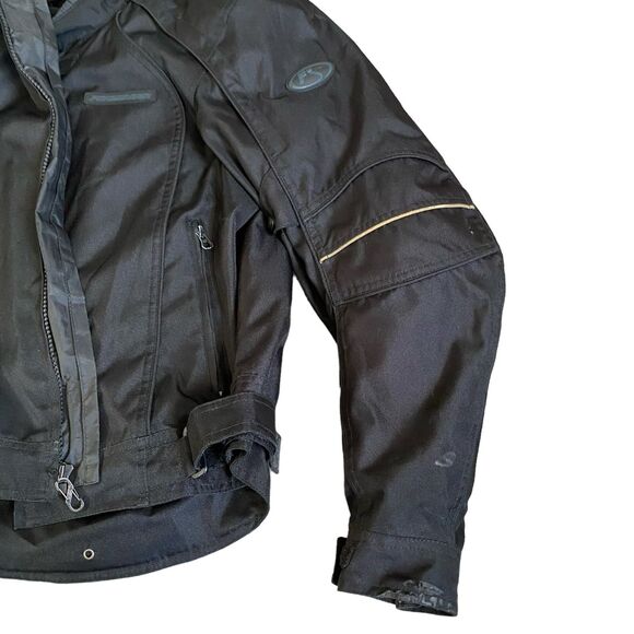Fieldsheer Motorcycle Jacket Men's M Black Carbolex Armored Phoslite RainGuard - Picture 3 of 12